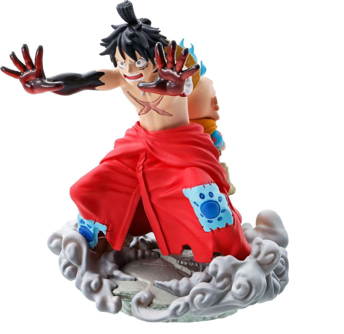 ONE PIECE MONKEY D. Luffy DXF The Grandline Seires Wanokuni PVC Figure