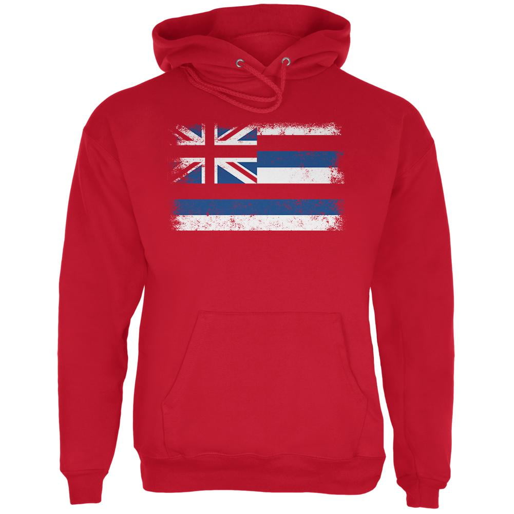 Hawaii State Flag Sea Turtle Children Boys Girls Long Sleeve Sweatshirt Pullover Hoodie 2-6T