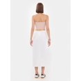 thumbnail image 4 of Drawstring Midi Skirt with Pocket Detail, 4 of 5