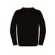 thumbnail image 4 of Gibobby Camisa De Invierno Sudadera informal holgada con cuello redondo y manga larga bordada de Color sólido para mujer（Negro， L), 4 of 5