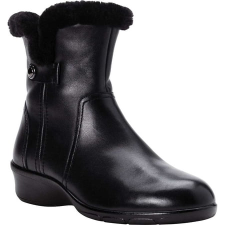 

Women s Propet Waylynn Winter Bootie Black Full Grain Leather 7 B
