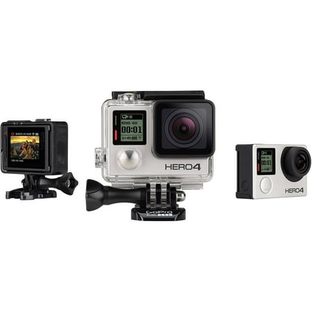 GoPro HERO4 Silver Edition Action Camcorder (Best Dslr Camera For Sports Action Shots 2019)