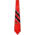 thumbnail image 2 of Men's Chicago Blackhawks Woven Poly Grid Tie, 2 of 2