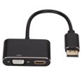 thumbnail image 1 of FrostHike 2 In 1 DP Adapter DP To VGA DP To HD Multimedia Adapter 720P/1080i/1080P Converter For Laptop Desktop Computer,DP To VGA Adapter,Computer Supplies, 1 of 5