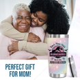 thumbnail image 6 of Gifts For Mom From Daughter, Son, Grandma, Mother In Law, Step Mom, Bonus Mom, Birthday, Christmas, Mothers Day Gifts, Mom To Be, New Mom Gifts, Mamasaurus 20 Oz Stainless Steel Tumbler, 6 of 6