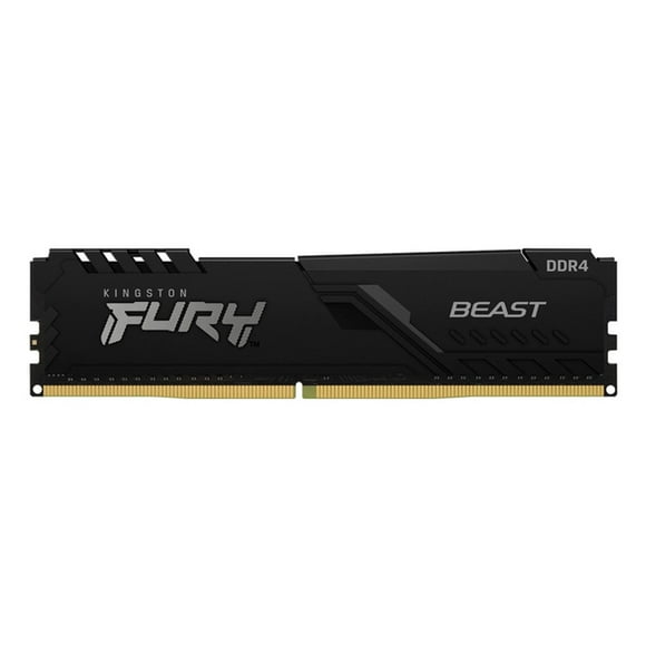 Memoria DIMM Kingston Fury Beast DDR4 PC4-25600 (3200MHz), CL16, 16GB. Kingston KF432C16BB/16