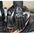 thumbnail image 5 of 1 Pairs Waterproof Motorcycle Gloves, Black Motocycle Gloves, Size L PVC Hard Shell Motorcyle Gloves, Touchscreen Motorcycle Riding Gloves for Fall and Winter, 5 of 6