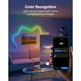 thumbnail image 3 of Lumary Smart RGBAICW Neon Rope Lights Indoor, 16.4ft Led Strip Light Works with Alexa/Google Assistant, Warm White to Cool White Rope Light for Bedroom Wa, 3 of 9