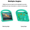 thumbnail image 2 of ELEHOLD Case for iPad 6th Generation, Fun Animal Design EVA Durable Case with Handle & Stand & Strap, Easy Carry for Children,Green, 2 of 9