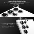 thumbnail image 5 of for Samsung Galaxy S23 Ultra Camera Lens Protector, 9H Tempered Glass Camera Cover Screen Protector Metal Individual Ring for Samsung Galaxy S23 Ultra 6.8 inch 5G 2023,Silver, 5 of 5