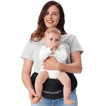 Momcozy Hip Seat Baby Carrier - Black