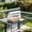 P, variant on Transparent Anti-Splash Bird Feeder, Hanging Plastic Food Container with Perch, No-Mess Seed Dispenser for Parakeets, Budgies, and Small Pet Birds