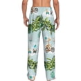 thumbnail image 6 of Mens Pajama Pants, Animals Riding Across The Sky Soft Sleep & Lounge Pants for Men, Cuteness Casual PJ Bottoms Pants with Pockets, 6 of 7