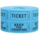 thumbnail image 1 of ColoMX 500 Uds. Boletos para rifa de doble rollo para eventos, fiestas y recaudación de fondos para premios de clase, conciertos y celebraciones navideñas, 1 of 8