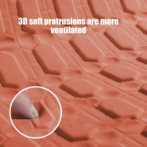 Yooshoverk Ventilated Car Seat Cushion Gel Car Seat Cushion - Ventilated Mesh Cover with Cooling Gel Pad, Universal Fit for Driving Comfort