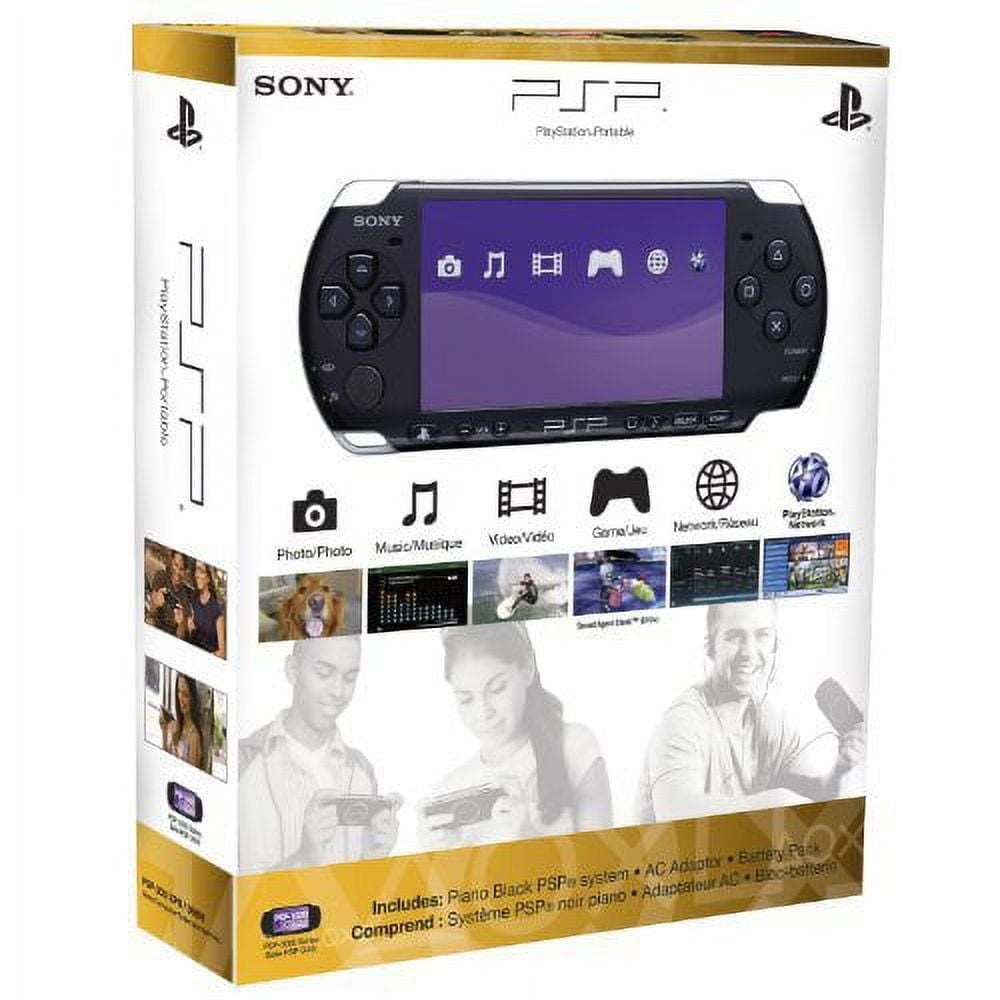 Sony PSP-3000 Core Pack System (Piano Black) Piano Black 98898 - Best Buy