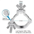 thumbnail image 5 of 10Pcs 2 Inch Truss O Clamps,Aluminum Stage Light Clamps for Truss,220LB LED Par Light Clamps for 48-51Mm OD Tube / Pipe, 5 of 6