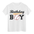thumbnail image 4 of TOOYOU Boys Summer T-Shirt Child Short Sleeve Happy Brithday Prints T Shirt Trendy Fans Present Tops Size 8-9 Years White, 4 of 4