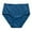 Blue, variant on Plus Size Underwear for Women High Waist Striped Women's Panties Tummy Control Briefs