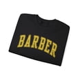 thumbnail image 3 of Barber Sweatshirt Gifts Crew Neck Shirt Long Sleeve Unisex, 3 of 7