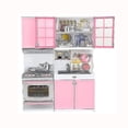 thumbnail image 2 of Juego de juguetes de cocina, cocina para niños, juego de cocina, armario, estufa, juguete para niñas, 2 of 5