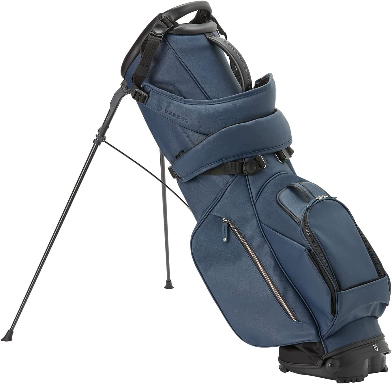 Vessel lite stand キャディバッグ　ネイビー NEW TaylorMade Golf Vessel Lite Lux Stand Bag 4-way Top