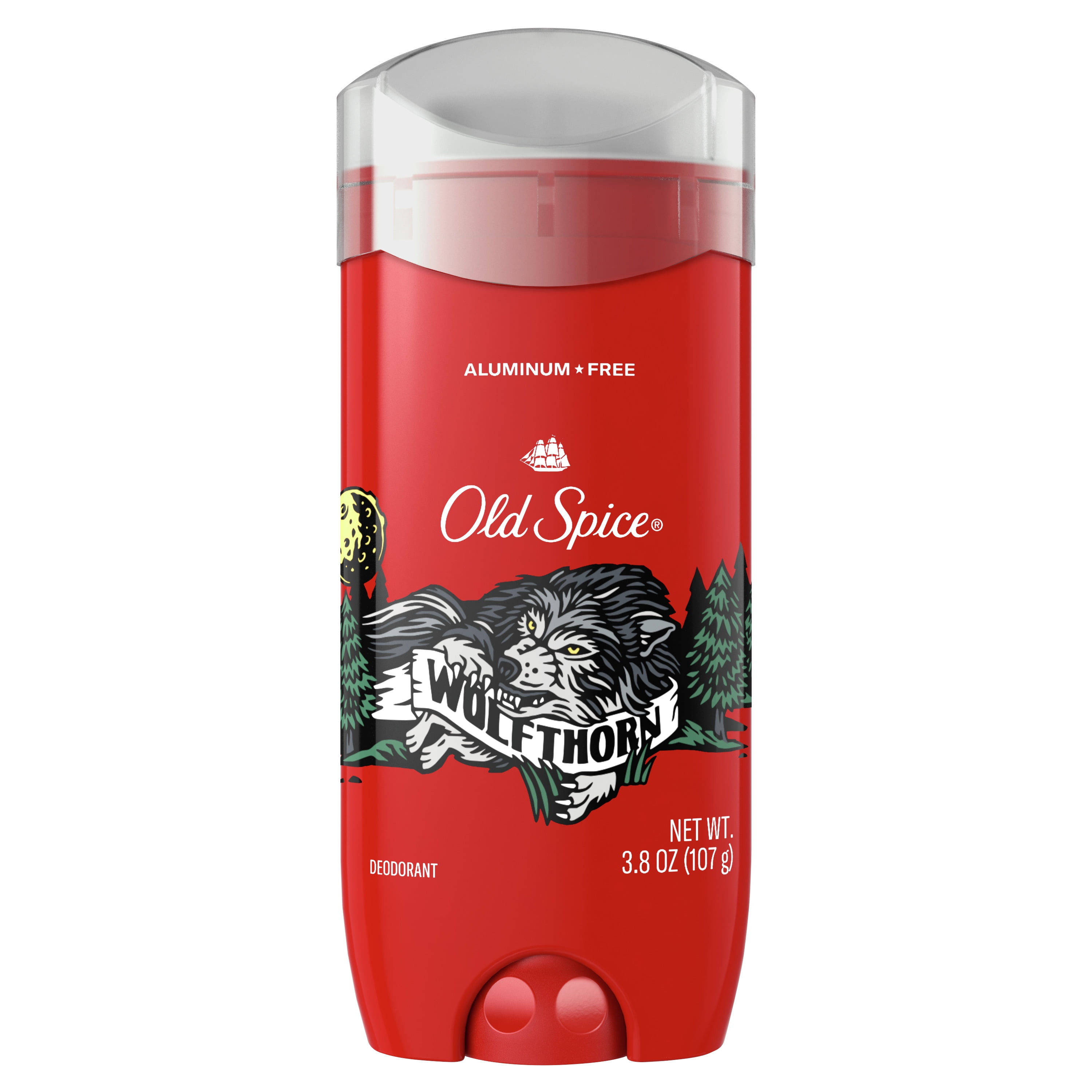 Old Spice Aluminum Free Deodorant for Men, Wolfthorn, 48 Hr. Protection, 3.8 oz