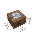 thumbnail image 1 of mmirethe Rattan Storage Basket Modern Replacement Braided Odorless Bedroom Living Room Sundries Remote Control Bucket Organizer Type 6, 1 of 6
