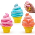 thumbnail image 5 of AsdQ Ice Cream Squishy, Slow Rise Sensory Fidget, Easter Basket Stuffers Party Favors, Soft TPR Stress, for Friends & Casual Acquaintances (Pink), 5 of 6