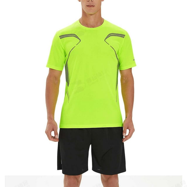 Ceisia Men's Athletic Tracksuit Sets | Breathable Crew Neck Tee & Drawstring Shorts | Summer Sports Outfits Gift