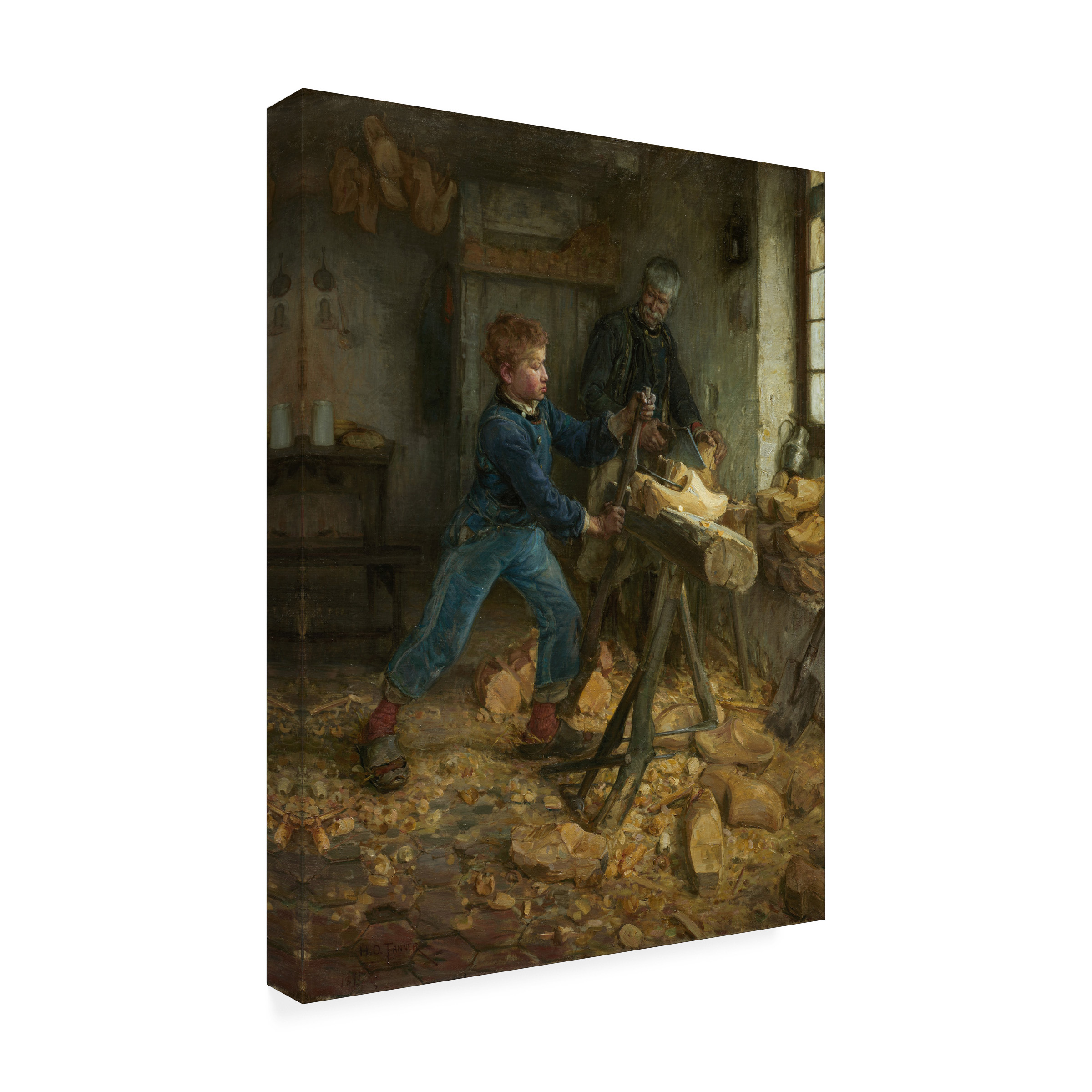 Henry Ossawa Tanner 'The Young Sabot Maker' Canvas Art