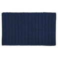 thumbnail image 1 of DII Navy Ribbed Rug, 1 of 3