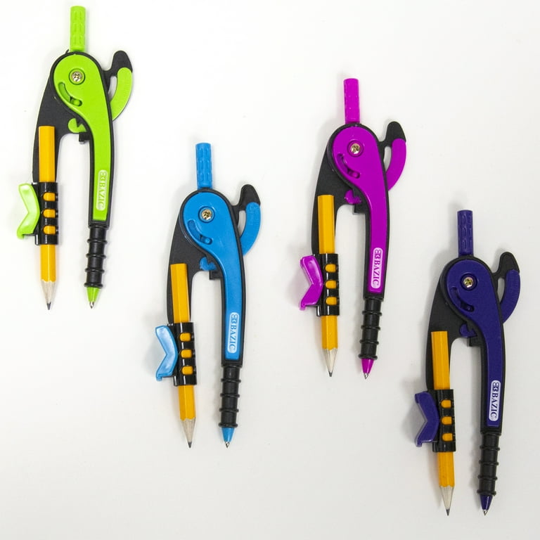 Free Shipping! BAZIC Geometry Math Compass Set, Inch Free Shipping! BAZIC Geometry Math Compass Set, Inch