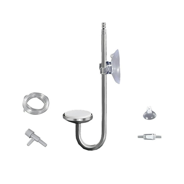 DOLITY Aquarium CO2 Atomizer Stainless Steel Sturdy Carbon Dioxide Air ...