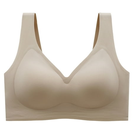 

Women Plus Size Sport Bras Seamless Breathable Underwear Wireless Vest Sport Underwear Top