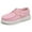 Pink, variant on Ahannie Kids Boys Girls Loafers Slip On Casual Lightweight Walking Shoes(Toddler/Little Kid/Big Kid)