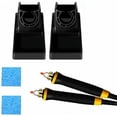 thumbnail image 3 of Juego de pirograbado profesional con 23 puntas y soporte para manualidades artísticas Kit de pirograbado con doble bolígrafo de 60 W, 3 of 5