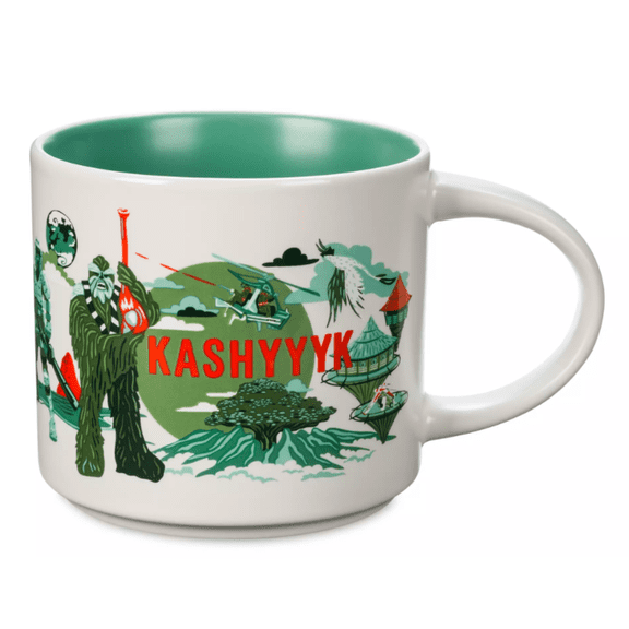 Disney Parks Starbucks Discovery Series Star Wars Kashyyyk Mug New With Box