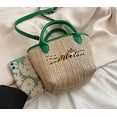 thumbnail image 2 of CoCopeaunts Straw Bag for Women, Summer Beach Bag Cute Handwoven Crossbody Bag Hobo Handbag Vacation Top Handle Bag Purse, 2 of 6