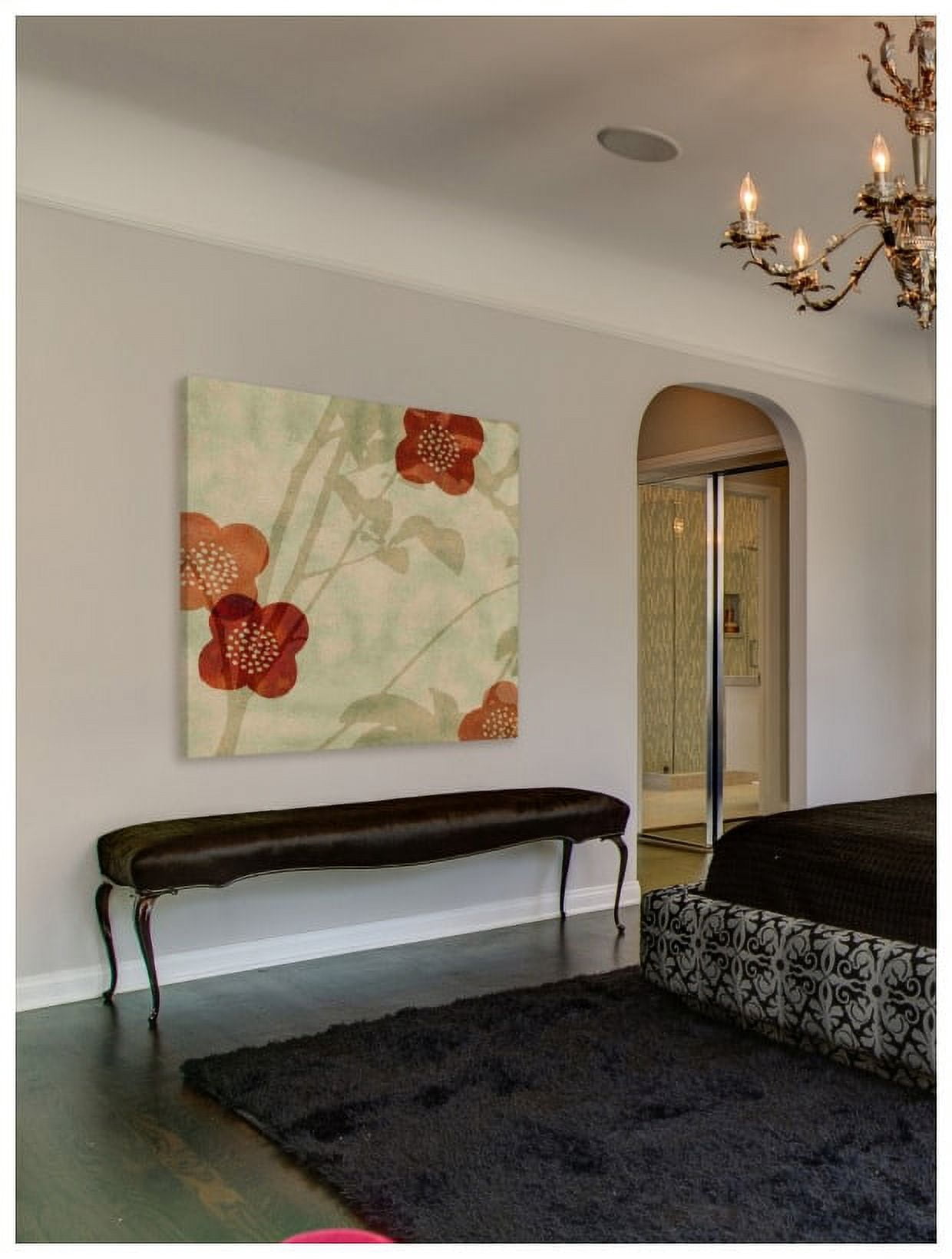 "Orange Blossoms" Painting Print on Wrapped Canvas