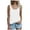 White, variant on Wide Strap Tank Tops for Women Vintage Plain Color Summer Tank Tops Adjustable Straps Slim Fitted Scoop Neck High Strechy Sleeveless Cami Camisole Ladies Tank Top Undershirts