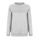 thumbnail image 3 of Qucoqpe - Camiseta de manga larga con cuello redondo para mujer, sudadera cálida de invierno con forro polar, blusa informal de color liso, blusa gris L, 3 of 8