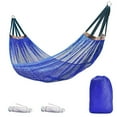thumbnail image 1 of Hammock Outdoor Ice Mesh Swing Curved Stick Anti-rollover Camping Travel, 1 of 7