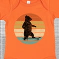 thumbnail image 4 of Inktastic Skateboard Bear Retro Sunset Boys or Girls Baby Bodysuit, 4 of 5