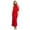 Red, variant on formal Dresses for Women Prom Dress Elegant Women's Fashion Sexy Solid Color Bodycon Round Neck Short Sleeve Casual Long Dress