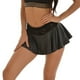 thumbnail image 5 of JM Mujeres Sexy Micro Mini Falda Plisada Mini Vestido Corto Faldas Cosplay Shorts Caliente, Negro Talla XL JM, 5 of 5
