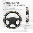thumbnail image 3 of Uemuo Swordsman Cool Dragon Printed Car Elastic Steering Wheel Cover - Universal Car Accessory for Diverse Cars Anti-Slip, and Comfortable- 15", 3 of 8
