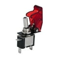 thumbnail image 1 of Chendee 1Pcs On/Off Toggle Switch Asw-07D Led Light Diaphanous Cover 12V/24V 20A,Red Clear Cover+Red Led, 1 of 9