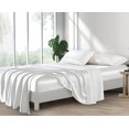 thumbnail image 4 of Juego de sábanas satinadas Lanest Housing Silk Satin King Ivory, 4 of 8