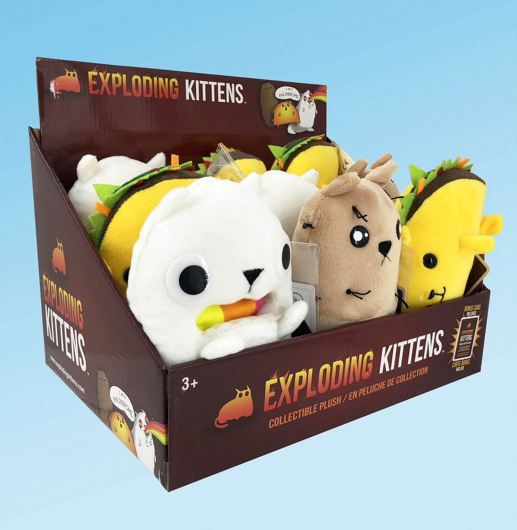 Exploding kittens stuffed animal hotsell